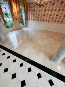 marble floor cleaning and polishing