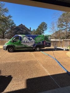 Healthy Home Services van in Germantown TN