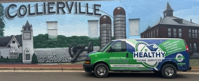 Healthy Home Services van in Collierville TN