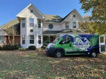 Healthy Home Services carpet cleaning van Atoka TN