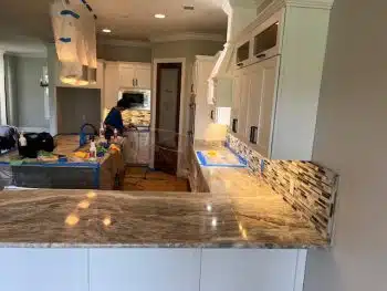 Granite countertop reconditioning in Collierville TN