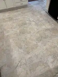 after wax removal and cleaning