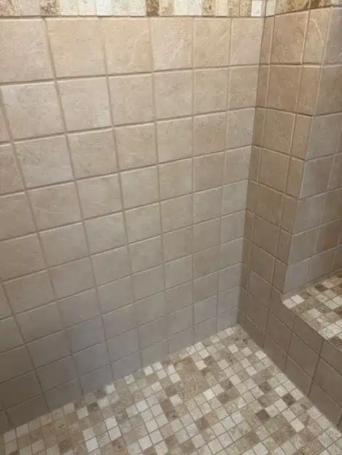 after cleaning and color seal