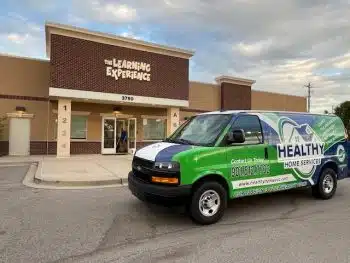 Professional carpet cleaning for daycare facility in Collierville TN