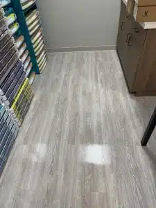 Commercial LVT floor cleaning in Collierville TN