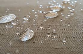 Carpet stain protection water beading