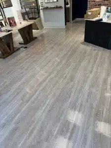 LVT floor sealing in Collierville TN